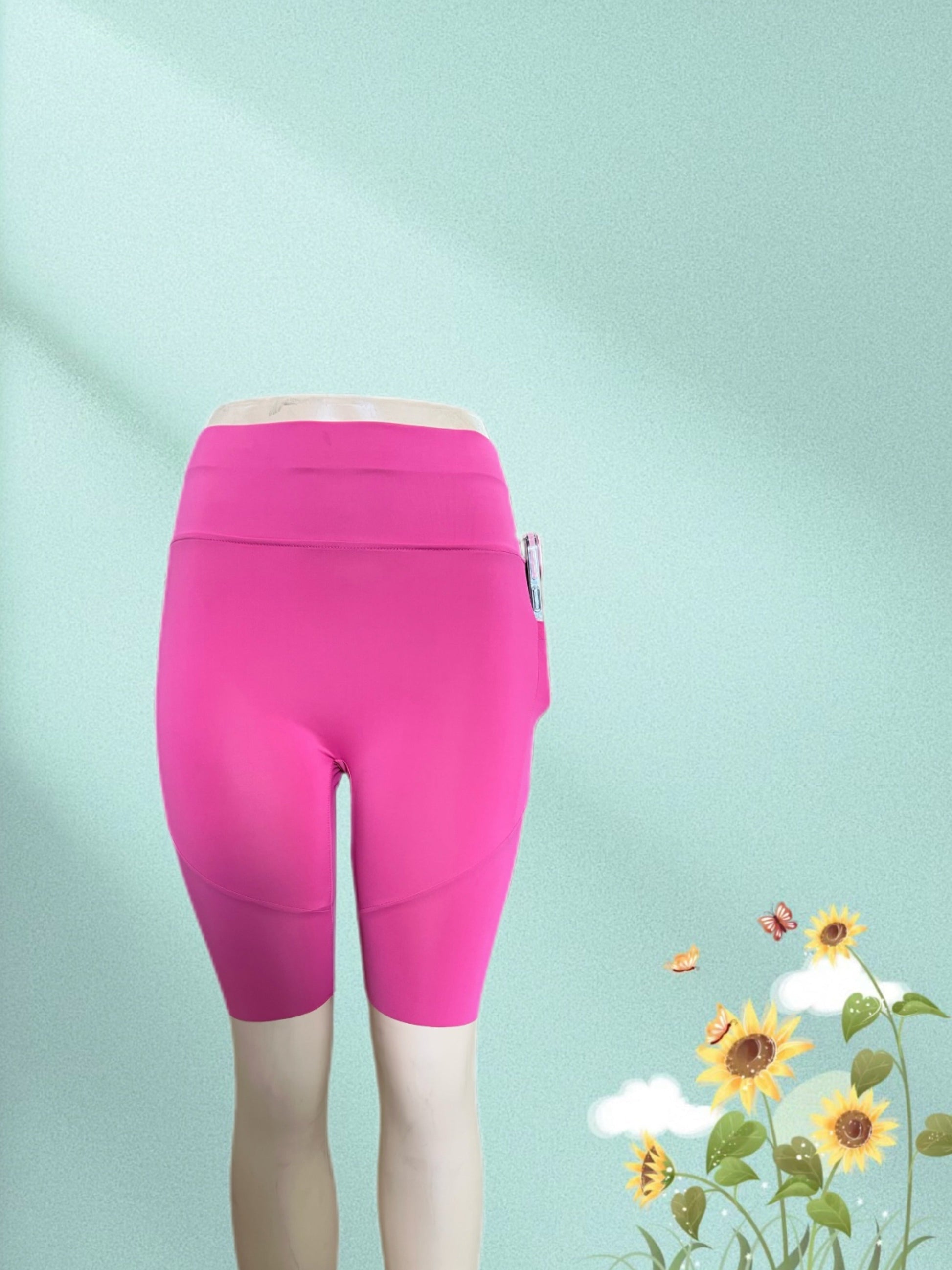 Women's Workout Leggings - Pockets Stretch Fit detail view
