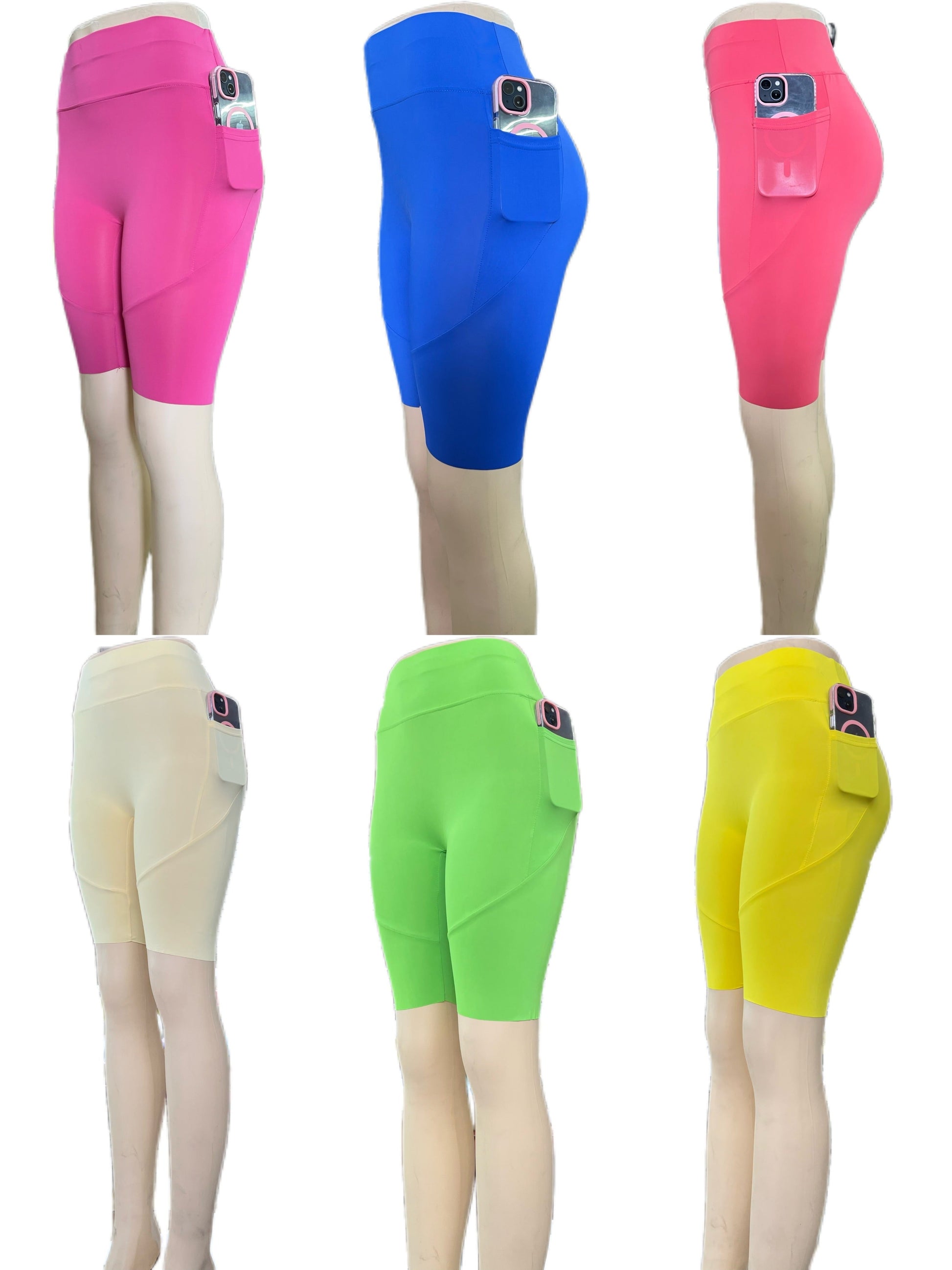 Women's Workout Leggings - Pockets Stretch Fit detail view
