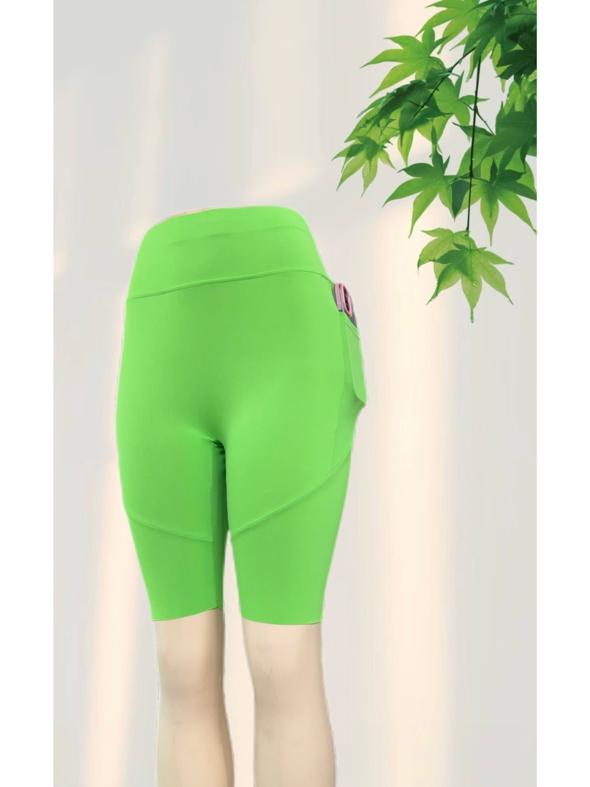 Women's Workout Leggings - Pockets Stretch Fit detail view
