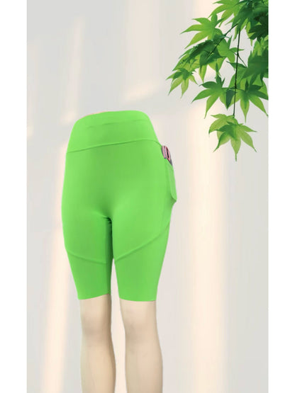 Women's Workout Leggings - Pockets Stretch Fit detail view