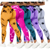 Orange + dark green + old style pink + azure blue + dark violet