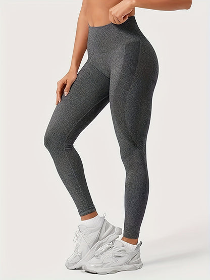 Women's Workout Leggings - Tummy Control Stretch Fit detail view