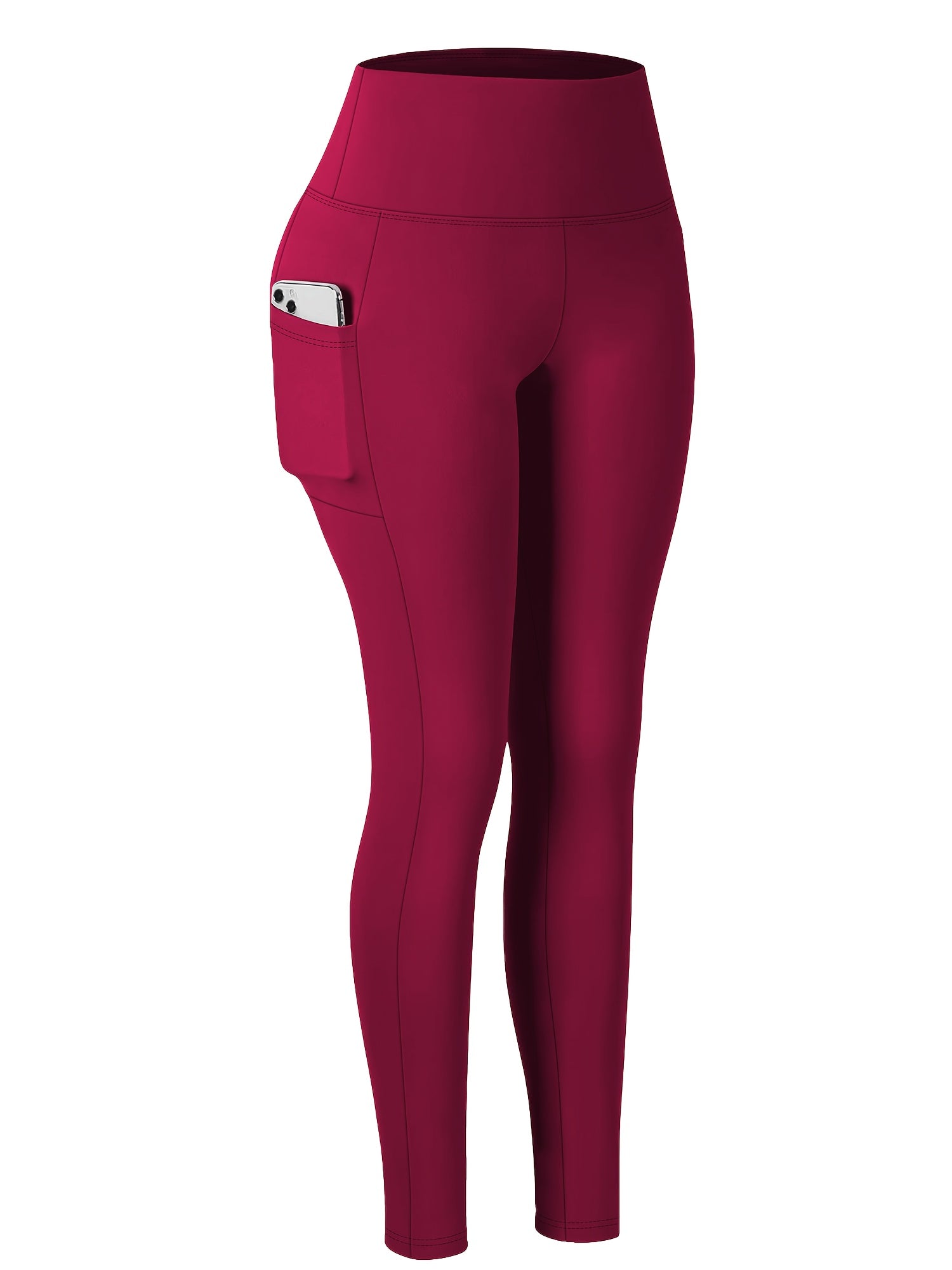 Women's Workout Pants - High Waist – Regular fit detail view