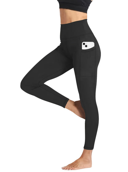 Women's Workout Pants - High Waist – Regular fit detail view