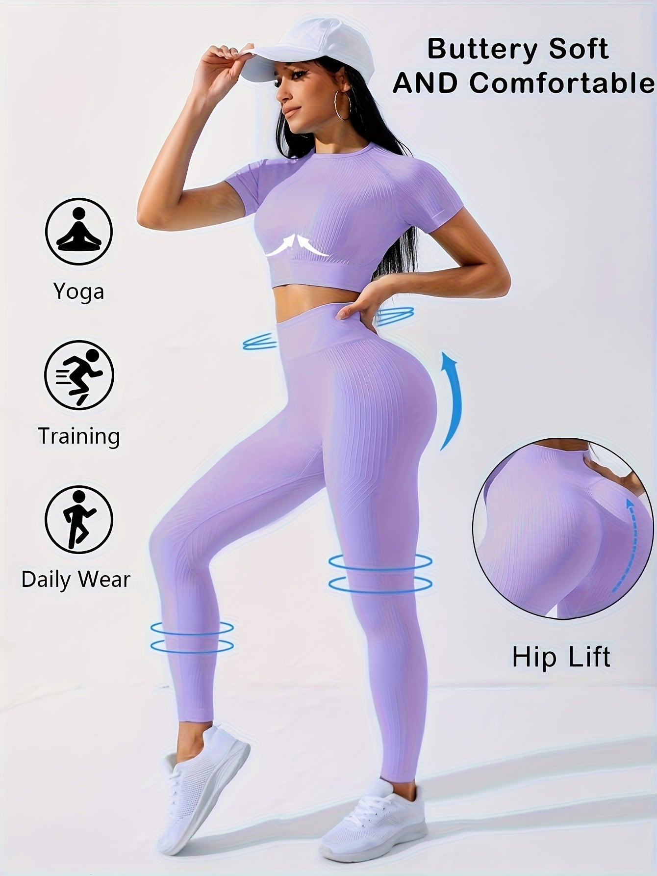 Women's Workout Set - Active Matching – Red option – view 8
