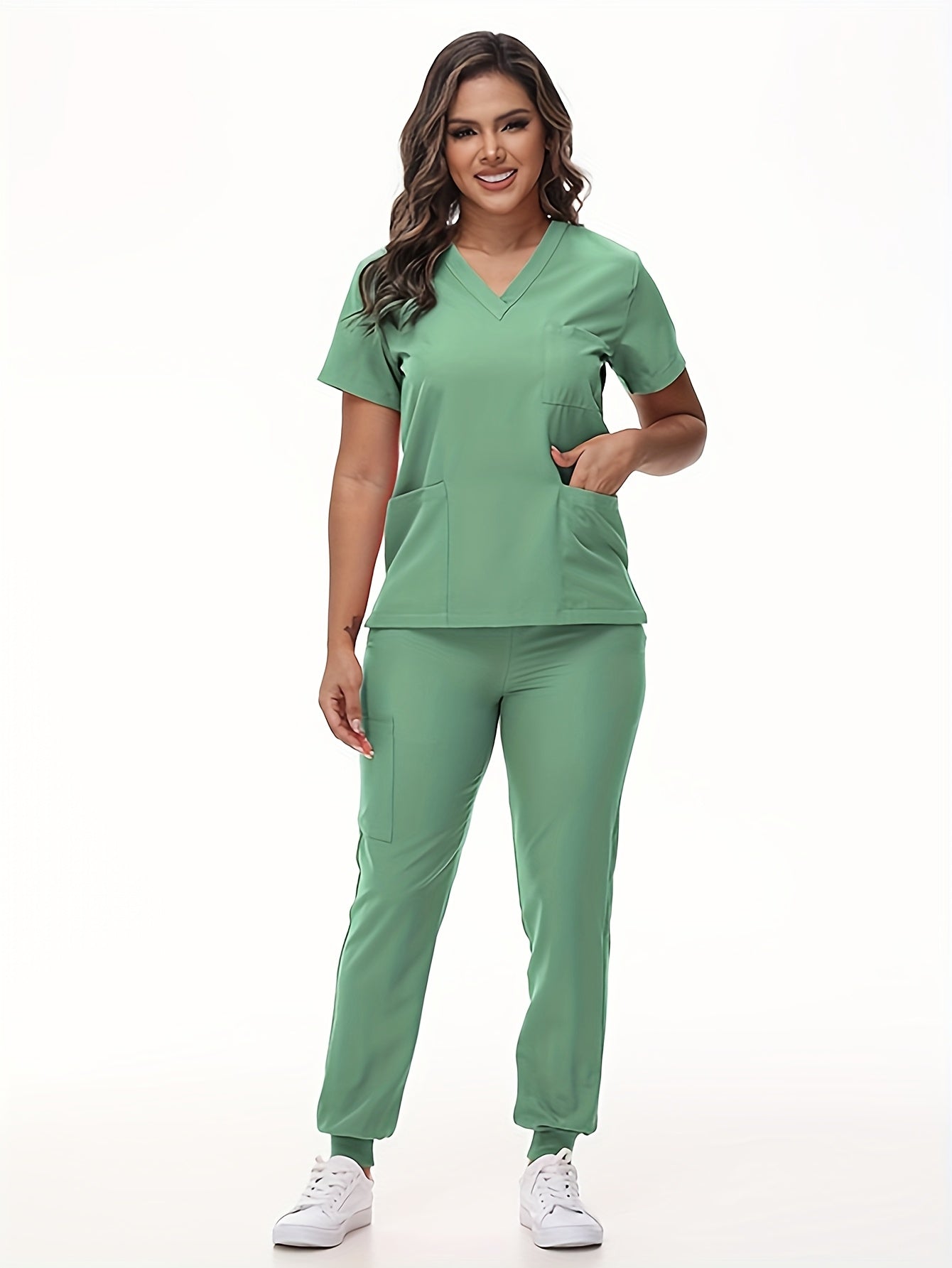 Women's Workout Set - Active Matching Style 93 – Green option – view 2