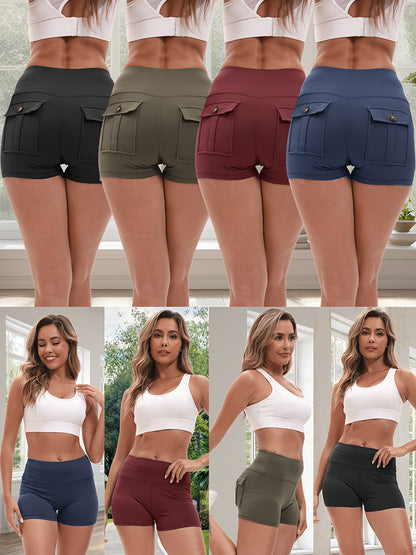 Women's Workout Shorts - Stretch Comfort – 10-Variant Selection – view 6