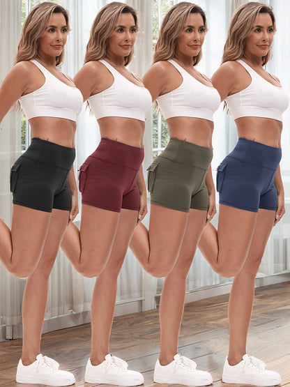 Women's Workout Shorts - Stretch Comfort – 10-Variant Selection – view 15