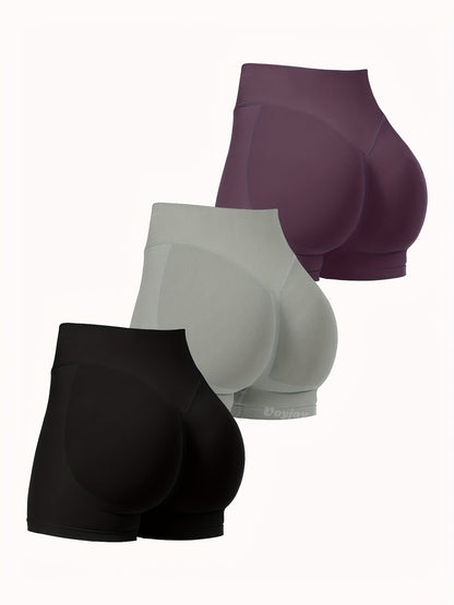 Women's Yoga Shorts - 3-Pack Clean Finish – view 3