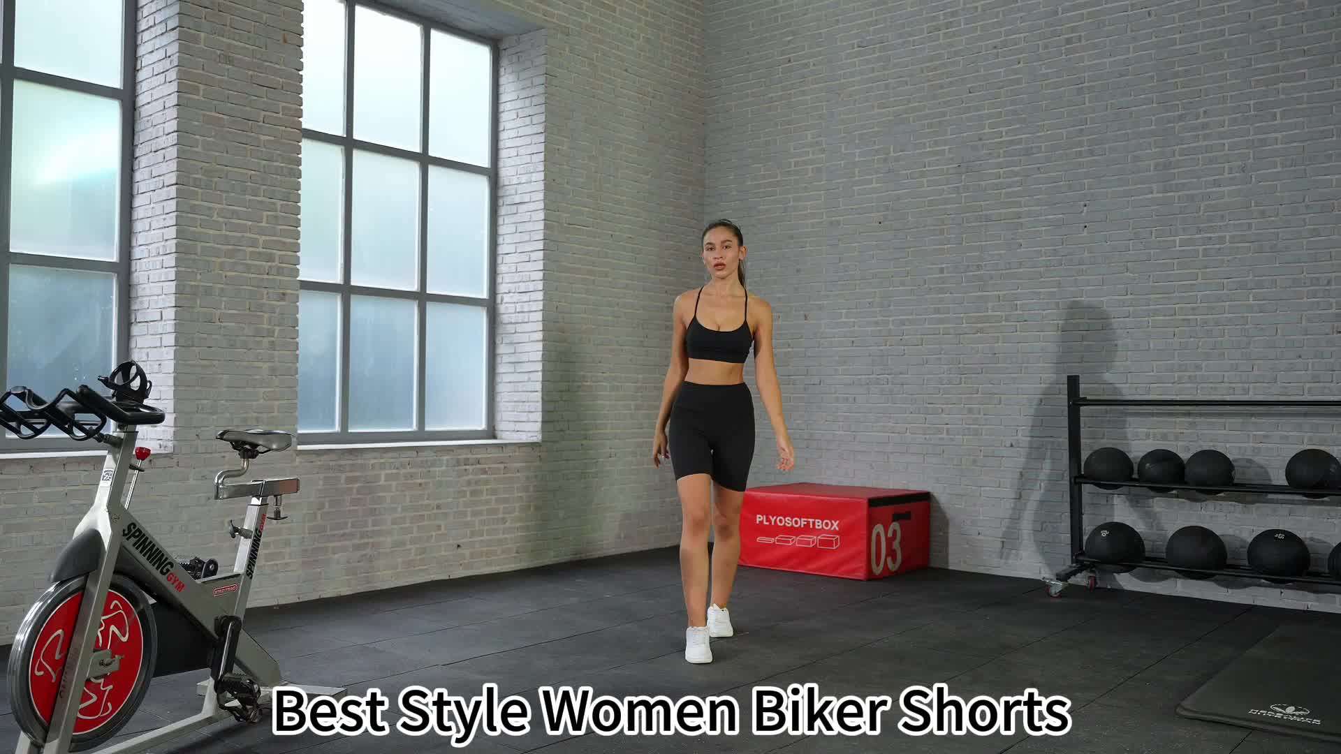 Women's Yoga Shorts - 4-Pack Clean Finish detail view