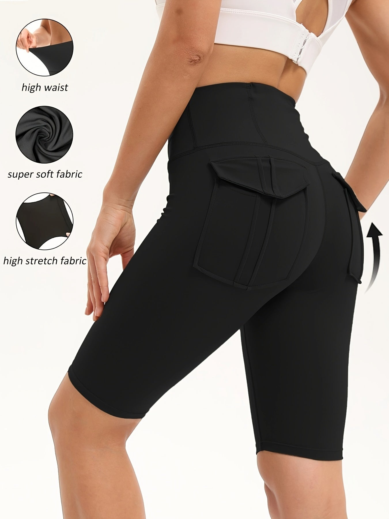 Women's Yoga Shorts - 5-Pack Fitted – view 5