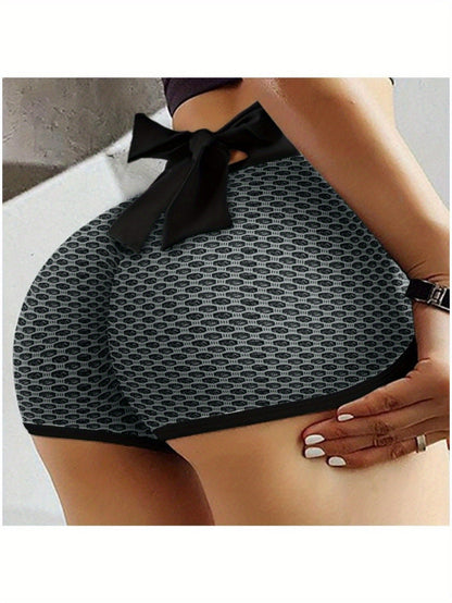 Women's Yoga Shorts - Clean Finish Regular Fit – Black option – view 2