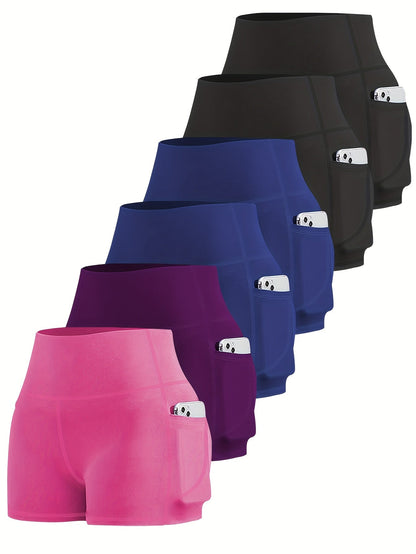 Women's Yoga Shorts - Combination 1 Pockets – main product image
